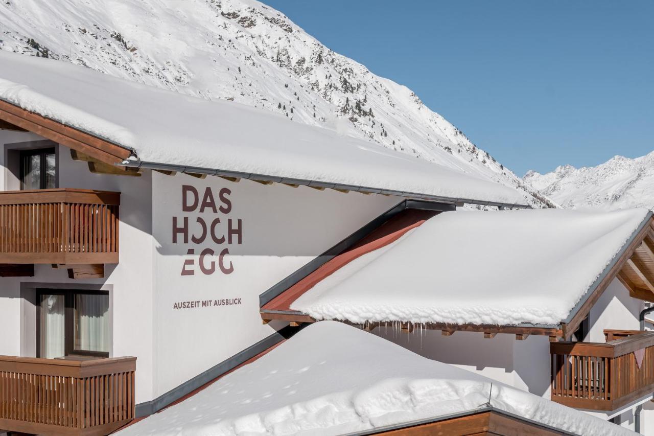 Das Hochegg - Apartments Обергургль Экстерьер фото